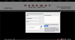 Desktop Screenshot of parkwayautosales.us